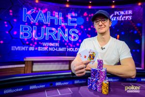 Kahle Burns Wins 2019 Poker Masters Event #9