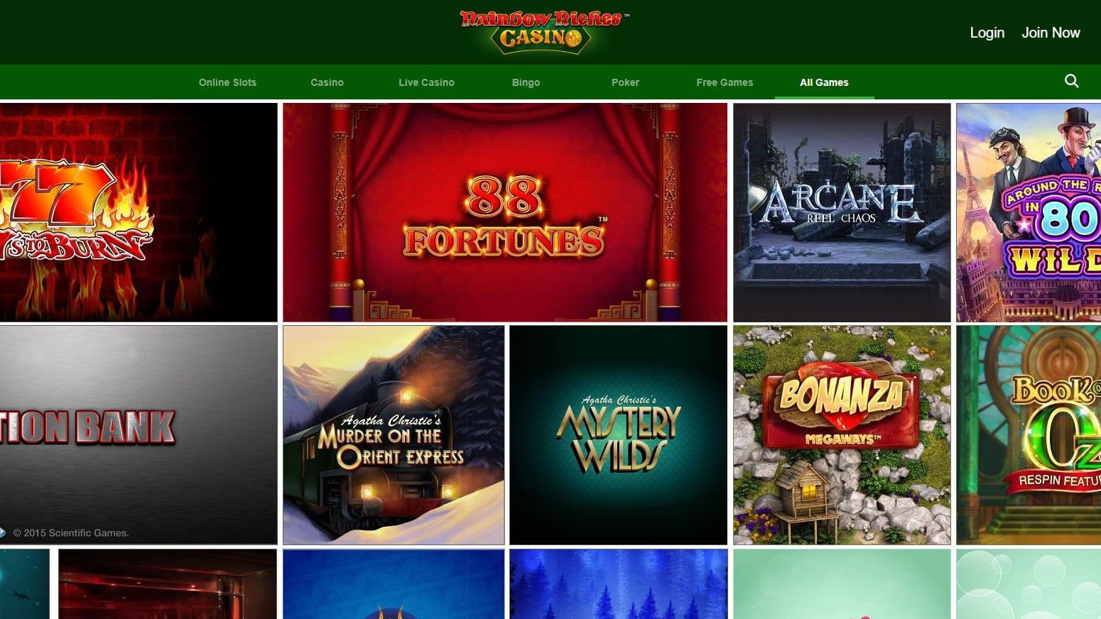 rainbow riches casino promo code no deposit