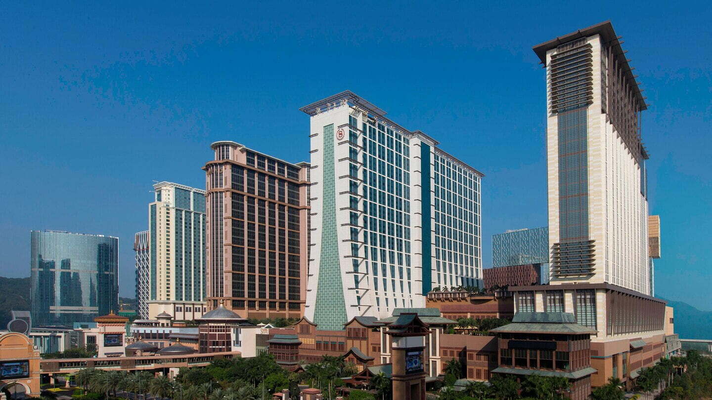 Sheraton Grand Macao hotel at the Sands Cotai Central Casino Resort in the ...