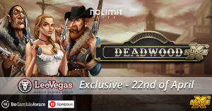 LeoVegas Ink Deal With Nolimit City For Deadwood Slot Launch