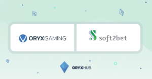 Oryx Gaming Content To Be Available Through Soft2Bet