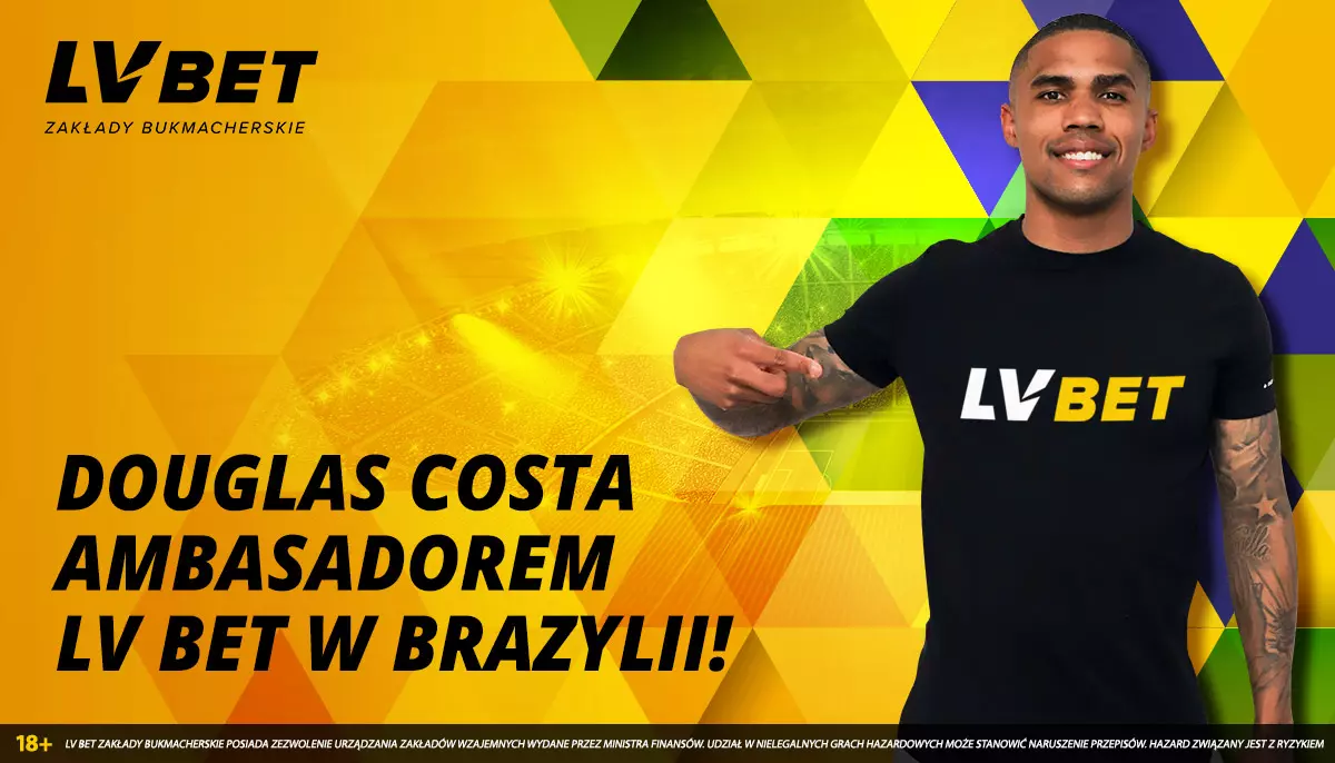 Brazil International Douglas Costa Joins LV Bet As Brand Ambassador