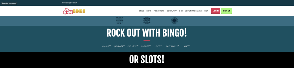 sing bingo software