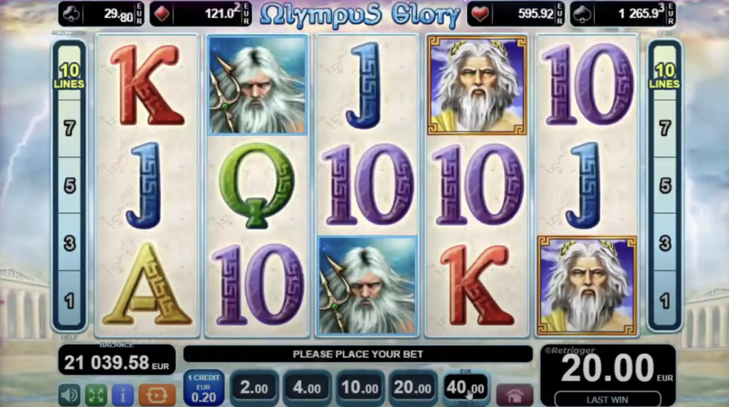 Olympus Glory Slot - Review, RTP, Features \u0026 Free Play Demo