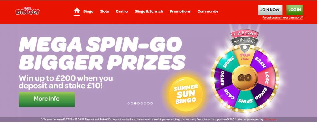 Sun Bingo: Slots Offers